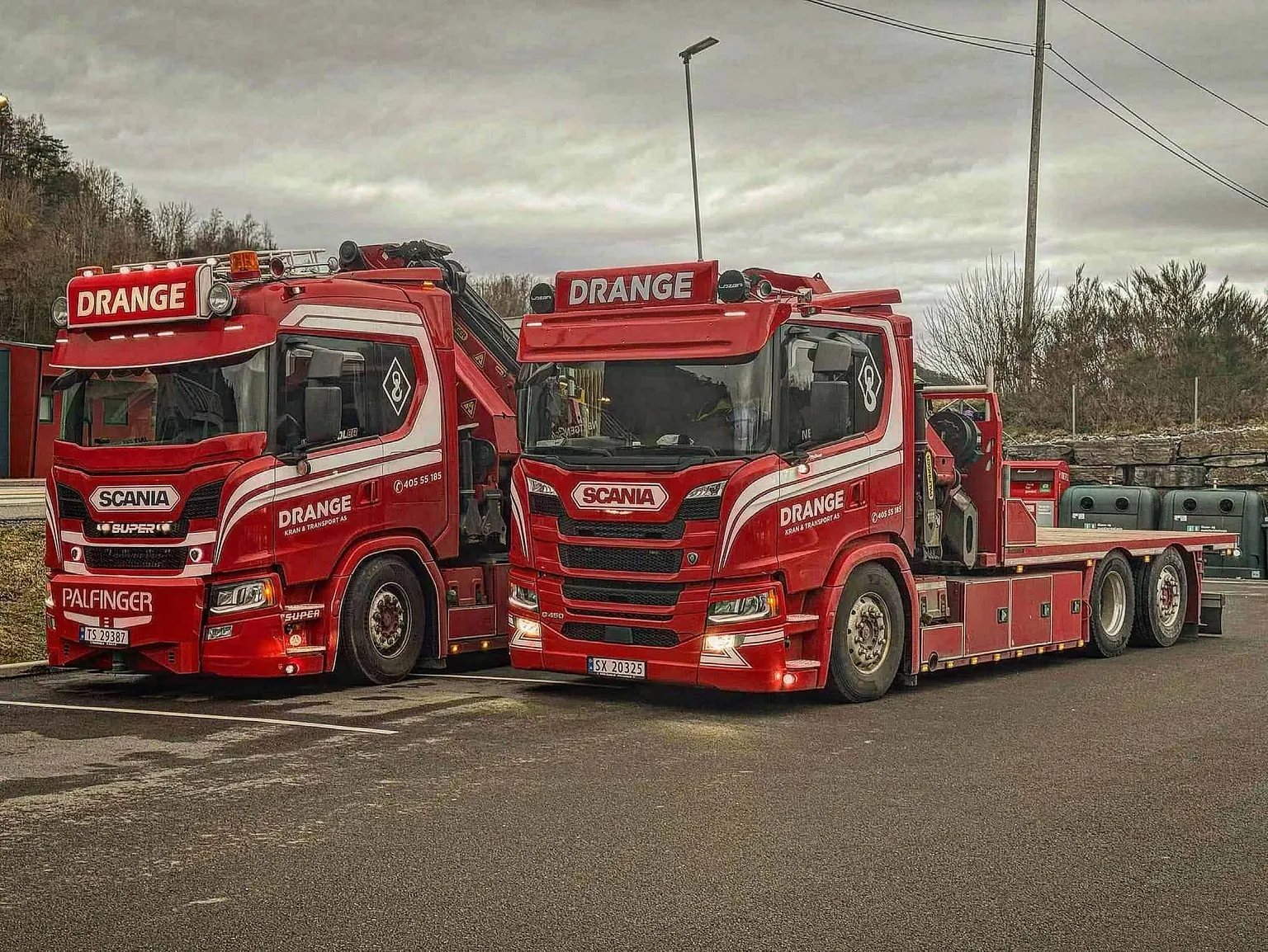 Scania 450 med Palfinger PK 34002